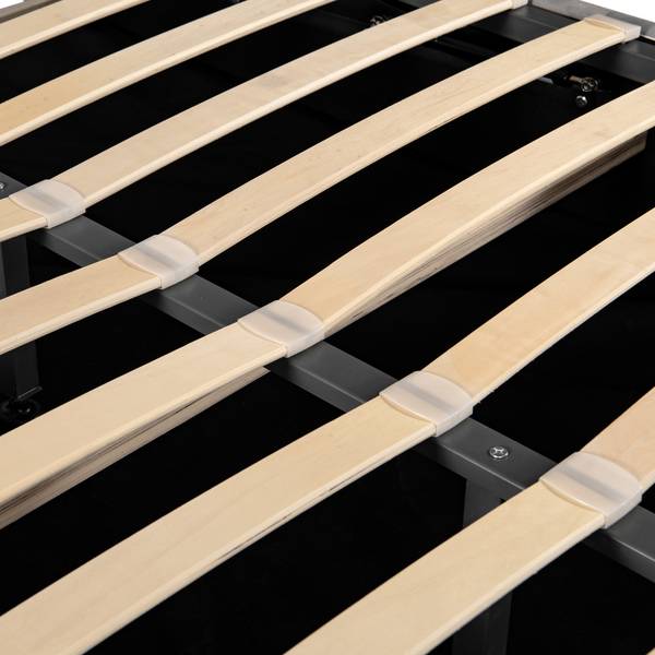 Einzelbett K-1228 Grau