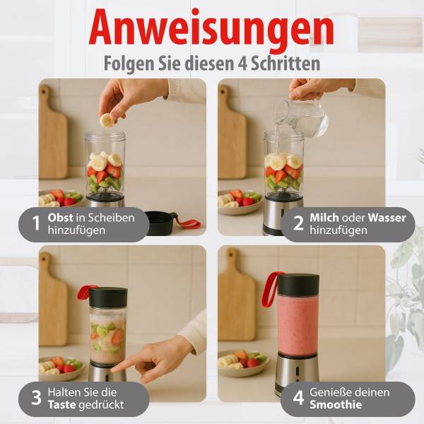 Mixer MEDISA17040002 Silber - Metall - 9 x 23 x 9 cm