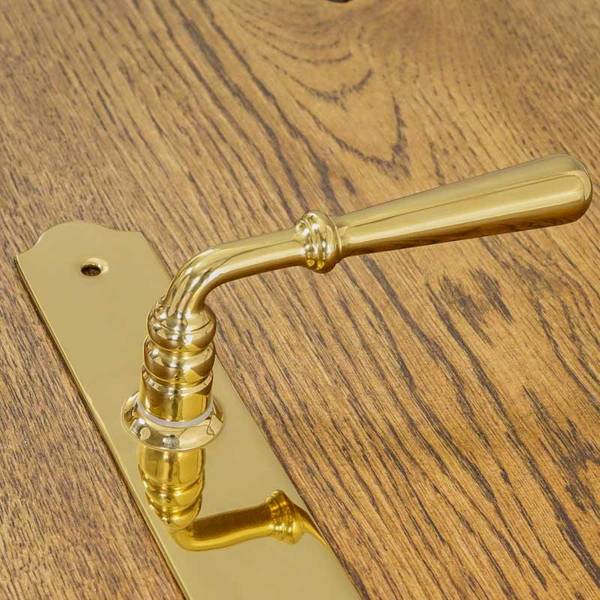 Türdrücker BARTON PZ72 Gold - Messing - 14 x 24 x 1 cm