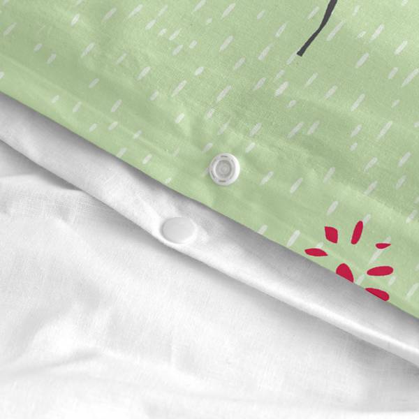 Campagne Set housse couette 115x145 Textile - 115 x 1 x 145 cm