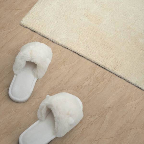 Vinylfliese MarmorImit 20er-Set Beige - Vinyl - 20 x 20 x 1 cm
