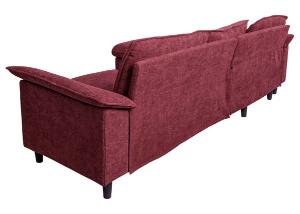 Sofa-Garnitur O71 Bordeaux