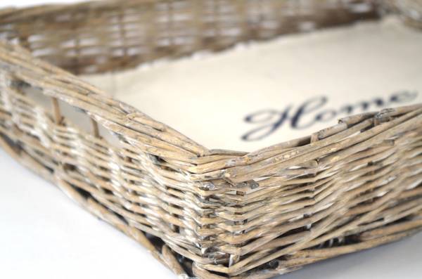 Küchentablett WEAVETRAY Braun - Naturfaser - 34 x 8 x 46 cm