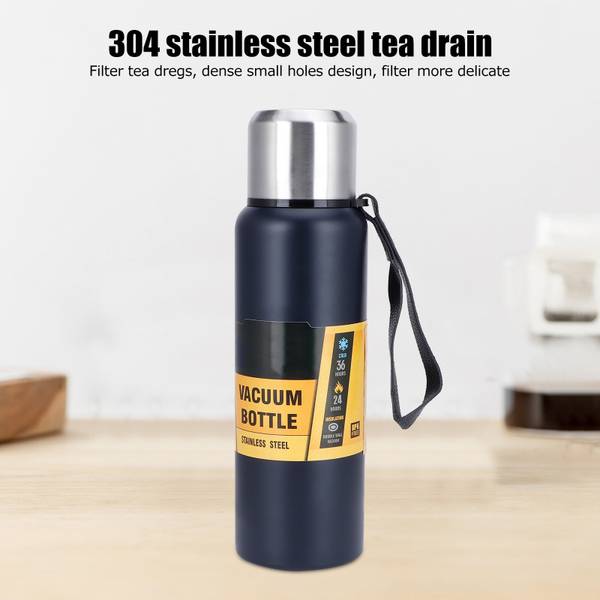 Isolierbecher-P1948 Blau - Metall - 10 x 9 x 31 cm