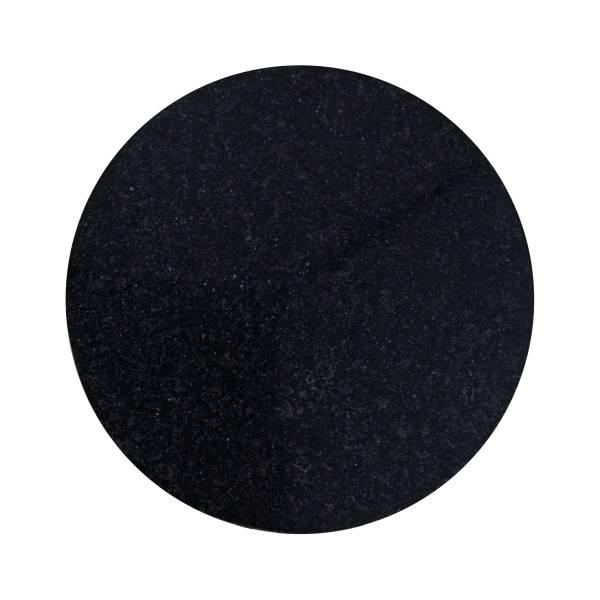 Couchtisch Alano Schwarz - Marmor - 61 x 44 x 61 cm