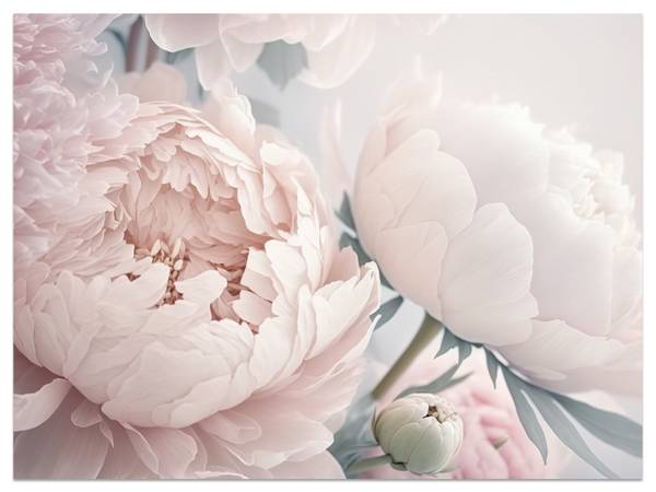 Fototapete Pfingstrosen Blumen Natur 250 x 175 x 175 cm