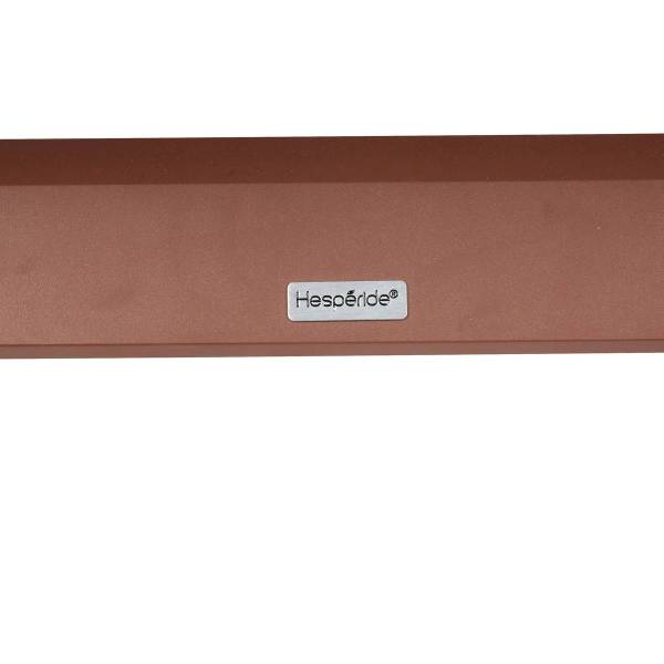 Garten-Couchtisch ALLURE Braun - Metall - 97 x 36 x 97 cm