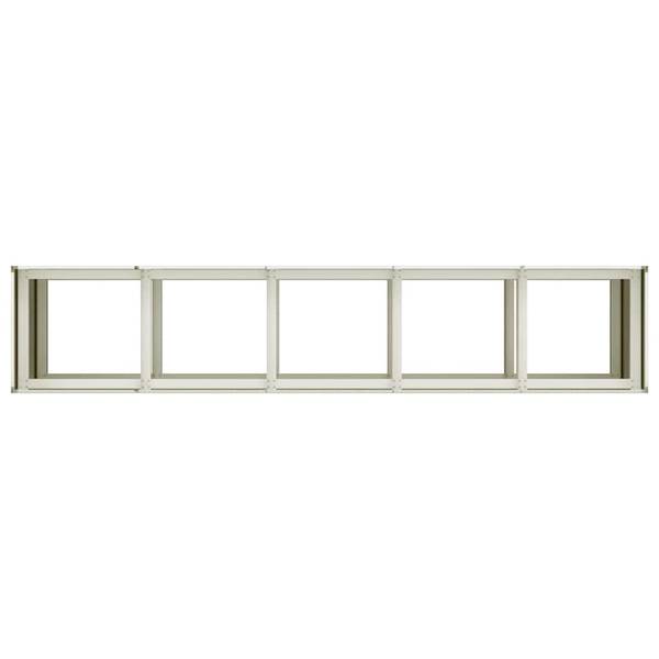 Pflanzkübel 3044620-2 Weiß - 200 x 80 x 40 cm