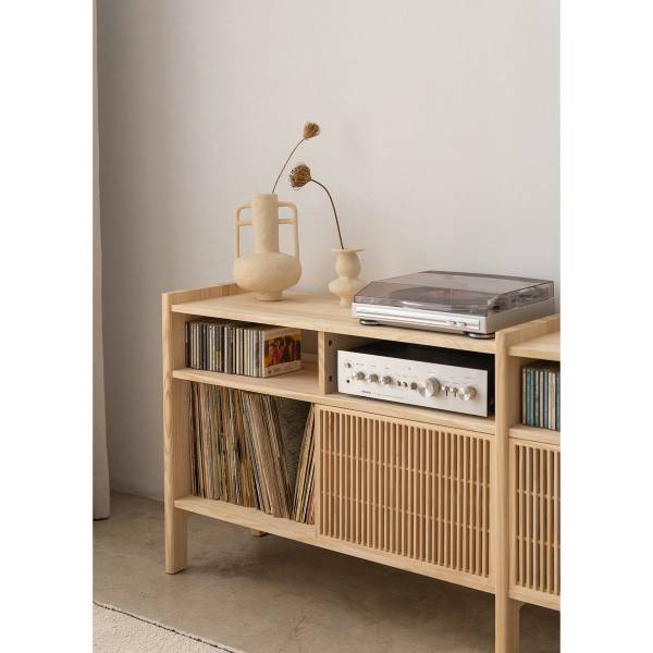 Sideboard Mesquida Groß Braun - Kiefer - 300 x 75 x 42 cm