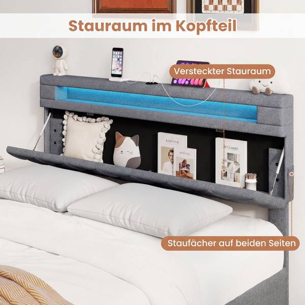 Doppelbettgestell TG32710SD 146 x 208 cm