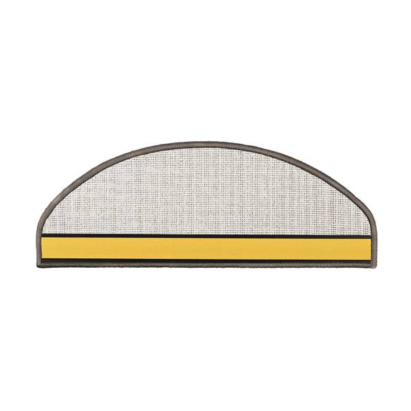 Stufenmatte Dynasty Silber / Grau - Silbergrau - 24 x 65 cm