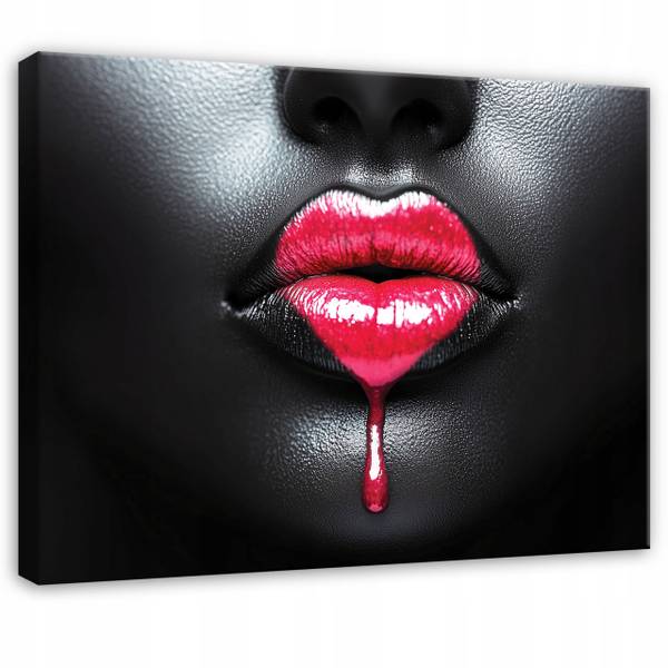 Leinwandbild Frau 120 x 80 x 3 cm