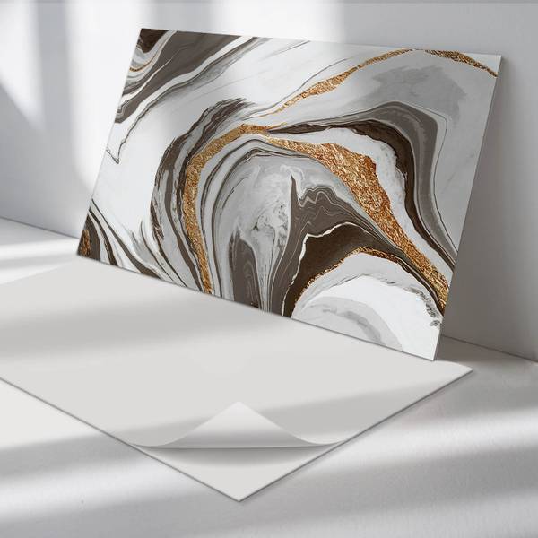 Klebepaneele Wellen Abstrakt Tanz 100 x 50 cm