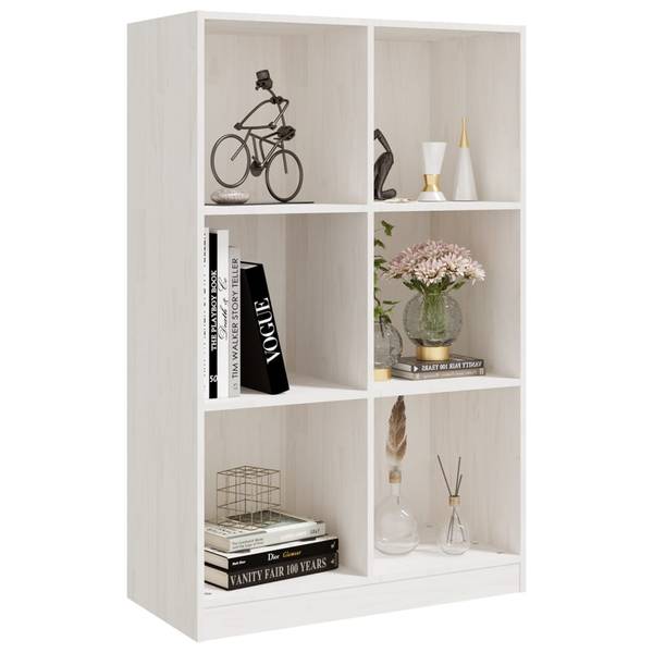 Bücherregal 3012759 Weiß - Kiefer - 70 x 110 x 33 cm