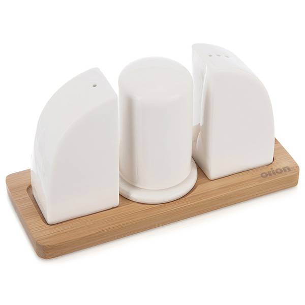 Salz- und Pfefferstreuer 4-tlg.Set152377 Weiß - Porzellan - 7 x 9 x 16 cm