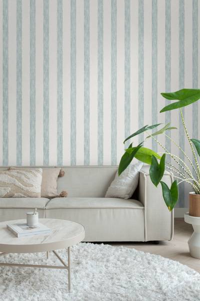 Tapete 640758 Blau - Papier - 53 x 1005 x 53 cm