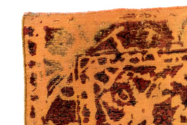 Vloerkleed Vintage Royal XXXIV oranje - wol - 94 x 1 x 137 cm