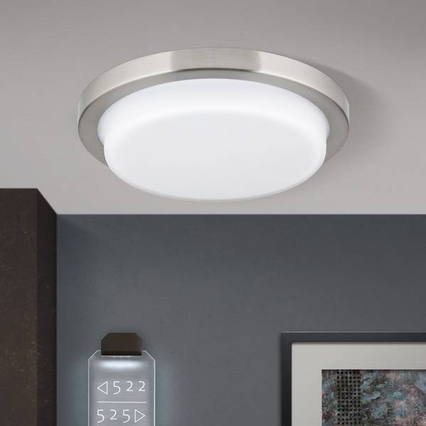 Plafondlamp LEROX zilver