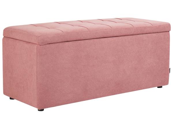 Ottomane OREM Schwarz - Pink