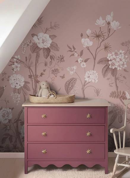 Fototapete 159690 Pink - Papier - 250 x 279 x 250 cm