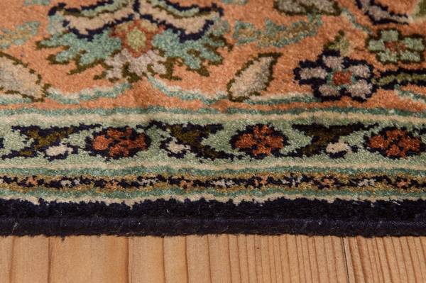 Orientteppich Premium Blau - Seide - 95 x 1 x 156 cm