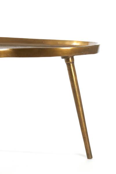 Tisch LIENZ Braun - Metall - 60 x 36 x 80 cm