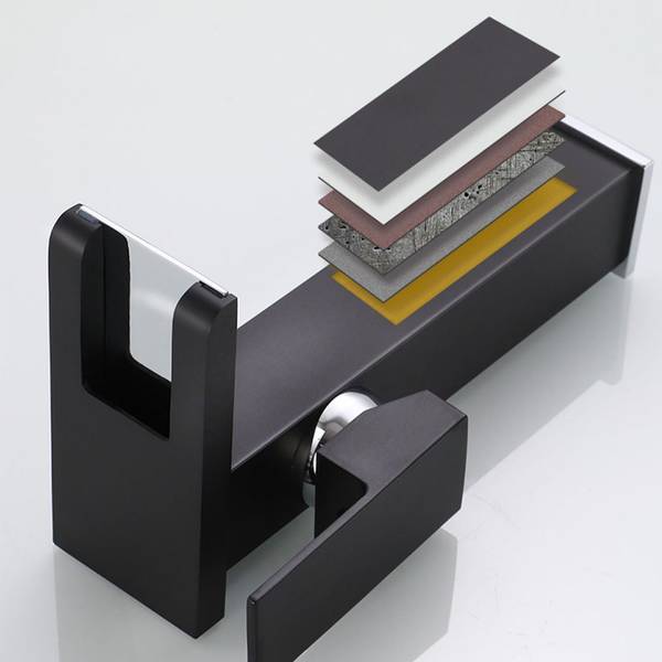 Wasserhahn FGPBLT Schwarz - Metall - 6 x 13 x 13 cm