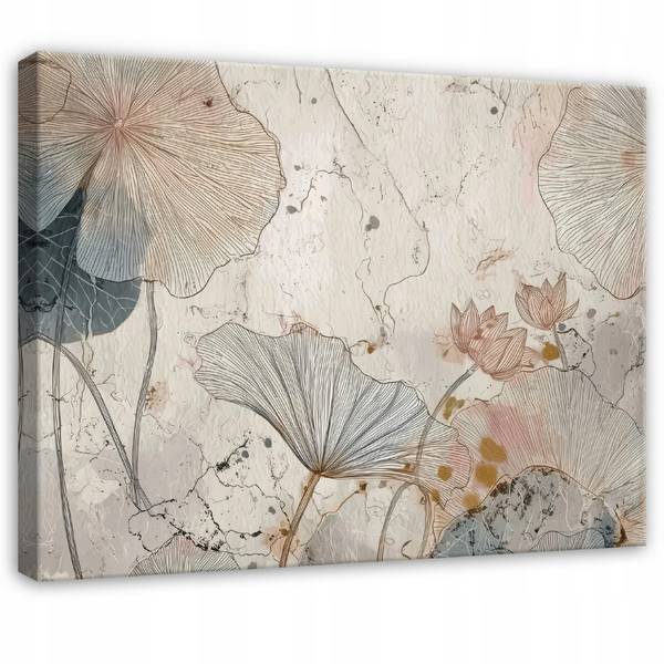Leinwandbild Blumen PP15920 120 x 80 x 3 cm