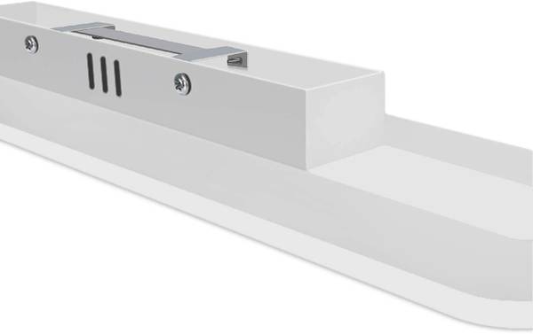 LED Plafondlamp qGgdN wit - kunststof - 15 x 5 x 60 cm