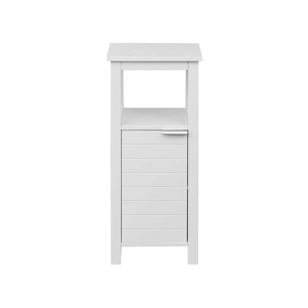 Badezimmerschrank Inula Weiß - Holzwerkstoff - 30 x 79 x 34 cm