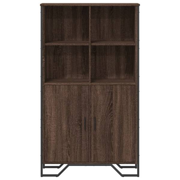 Highboard DE8816 Braun - Holzwerkstoff - 80 x 138 x 36 cm