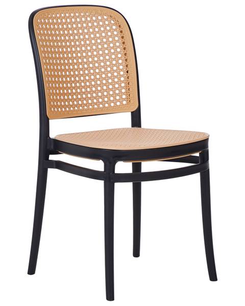 Gartenset PLOSE 4-tlg Beige - Schwarz