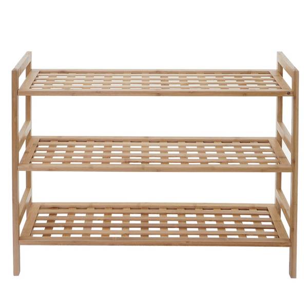 Schoenenrek B53 bruin - grenenhout - 69 x 55 x 27 cm