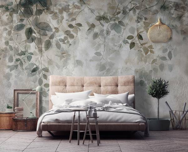 Fototapete Blätter 250 x 175 cm