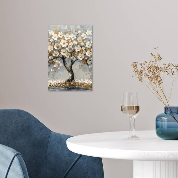 POSTER Baum Blumen 20 x 30 cm