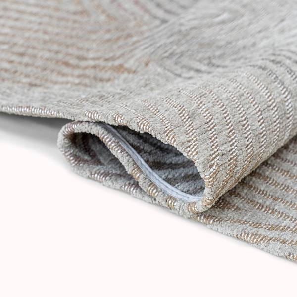 Kurzflorteppich Shell Beige Polyester - Beige - 170 x 240 cm