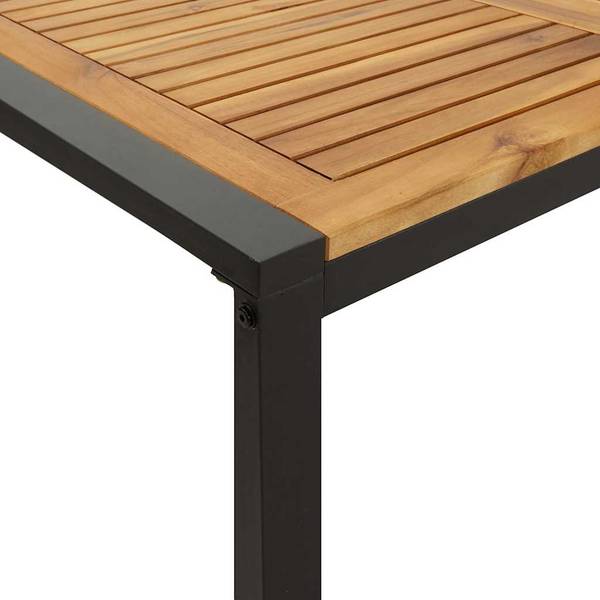Gartentisch 3028517 Braun - Akazie - 80 x 75 x 140 cm