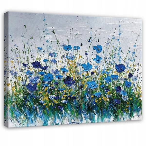 Leinwandbild Blumen 100 x 70 x 3 cm