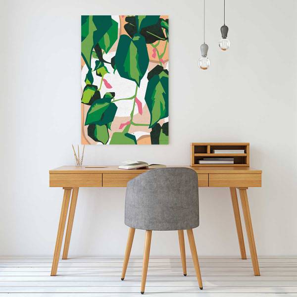 Tableau green touch 60 x 90 x 60 cm - Fibres naturelles