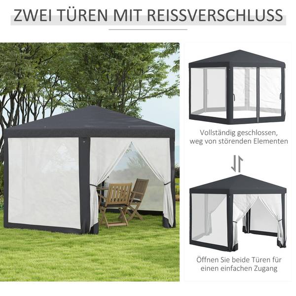 Paviljoen 84C-044V02CG donkergrijs