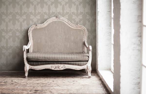 Vliestapete 4084 Barock Optik modern Beige - Creme