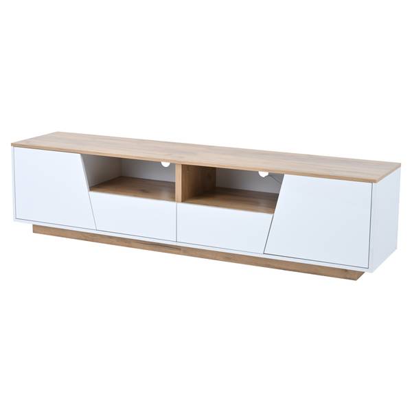 TV-meubel Astraios Ⅰ hout - wit