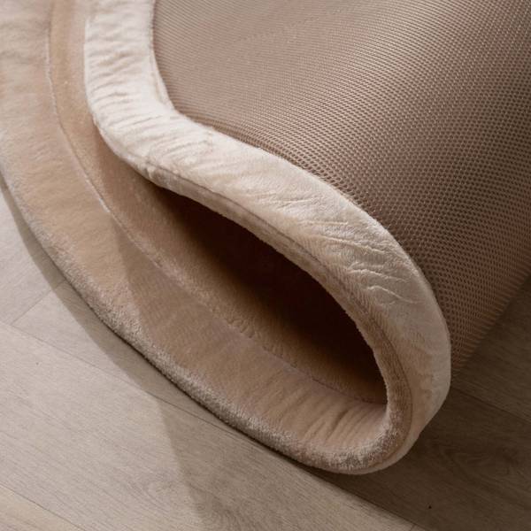 Teppich Jip Beige - 140 x 140 cm