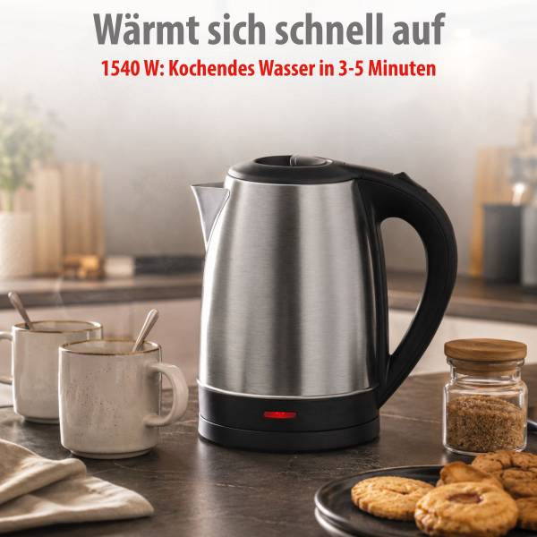 Wasserkocher MEALWA5960028 Silber - Metall - 15 x 20 x 20 cm