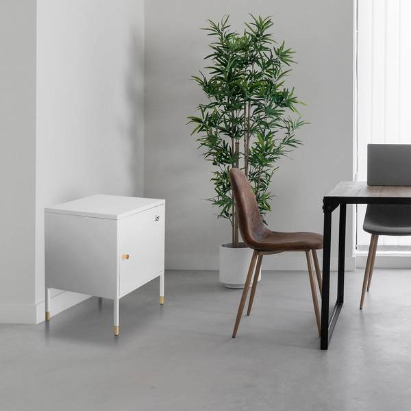 Büroschrank UMEO Weiß - Stahl - 35 x 50 x 45 cm