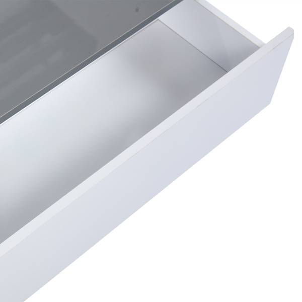 Couchtisch Ourea Ⅱ Grau - Weiß