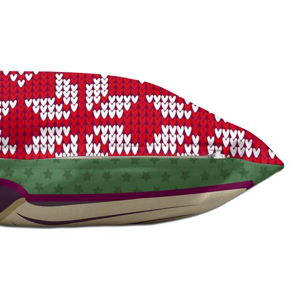 Kissenbezug Merry christmas Textil - 50 x 1 x 30 cm