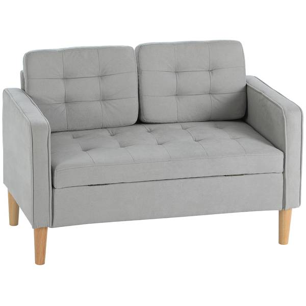 2 Sitzer Sofa 839-032V00LG Hellgrau