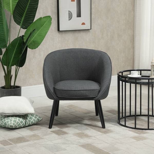 Esszimmerstuhl 839-202 Grau - Textil - 65 x 75 x 71 cm