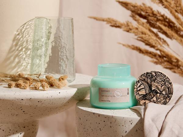 Kerze DELIGHT BLISS Blau - Petrol